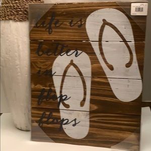 COASTAL Rustic Wall Accent Decor SET